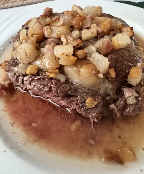 Ribeye with added fat